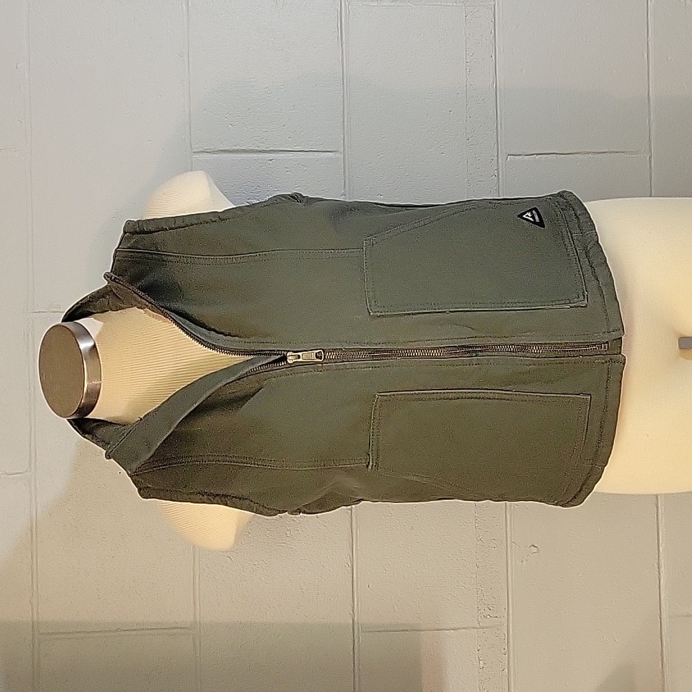 Ridgecut military green utility vest women's small